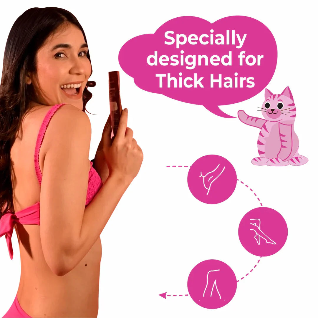 MEOW 10 MIN BODY HAIR REMOVAL WAX POWDER - BUY 1 GET 1 FREE