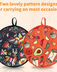 Roti Heat Insulated Cloth Pouch – Microwave & Oven Safe