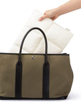 Puffy Laptop Sleeve 15 Inch, Quilted Puffer Laptop Carrying Pillow Case
