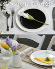 Elegant Floral Napkin Holders For Tables