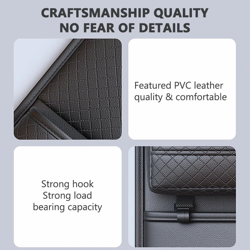 DriveEase 2025 Luxury Car Seat Back Organizer
