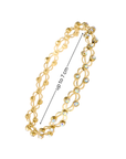 Sterling Gold Plated Magic Ring/Bracelet
