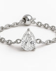 The Original Self-Love Chain Ring- Silver