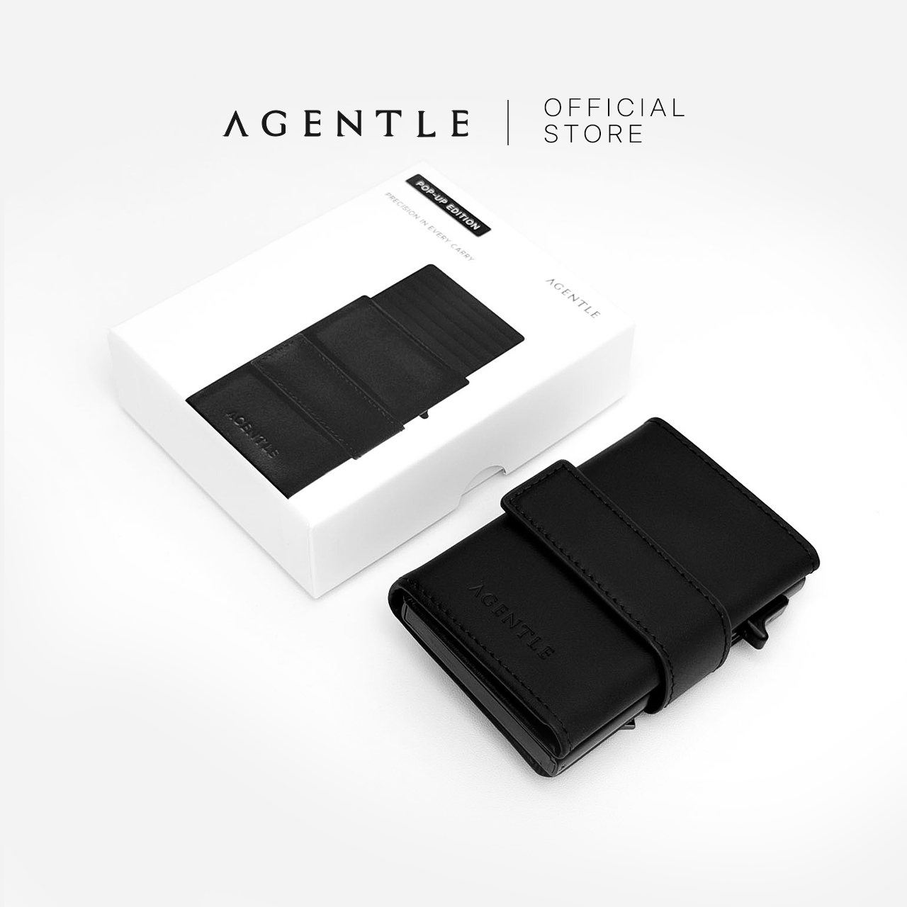 XEE • POP-UP Edition Wallet Instant Card Access • Smooth Top-Grain Leather