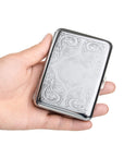 Stainless Steel Cigraette & Card Holder Wallet For Men
