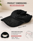 Lace Visor Hair Band Cap