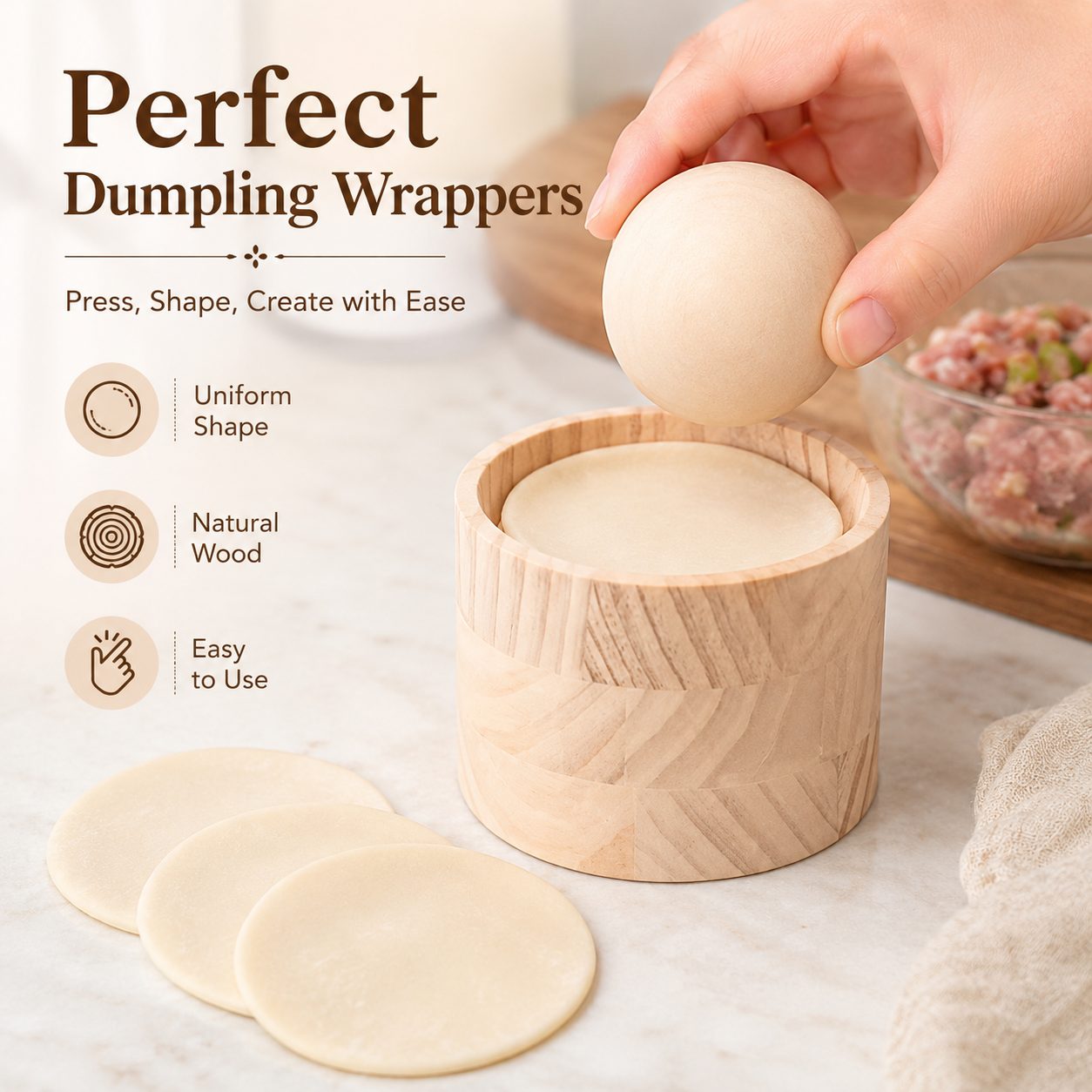 Wooden Plum Maker