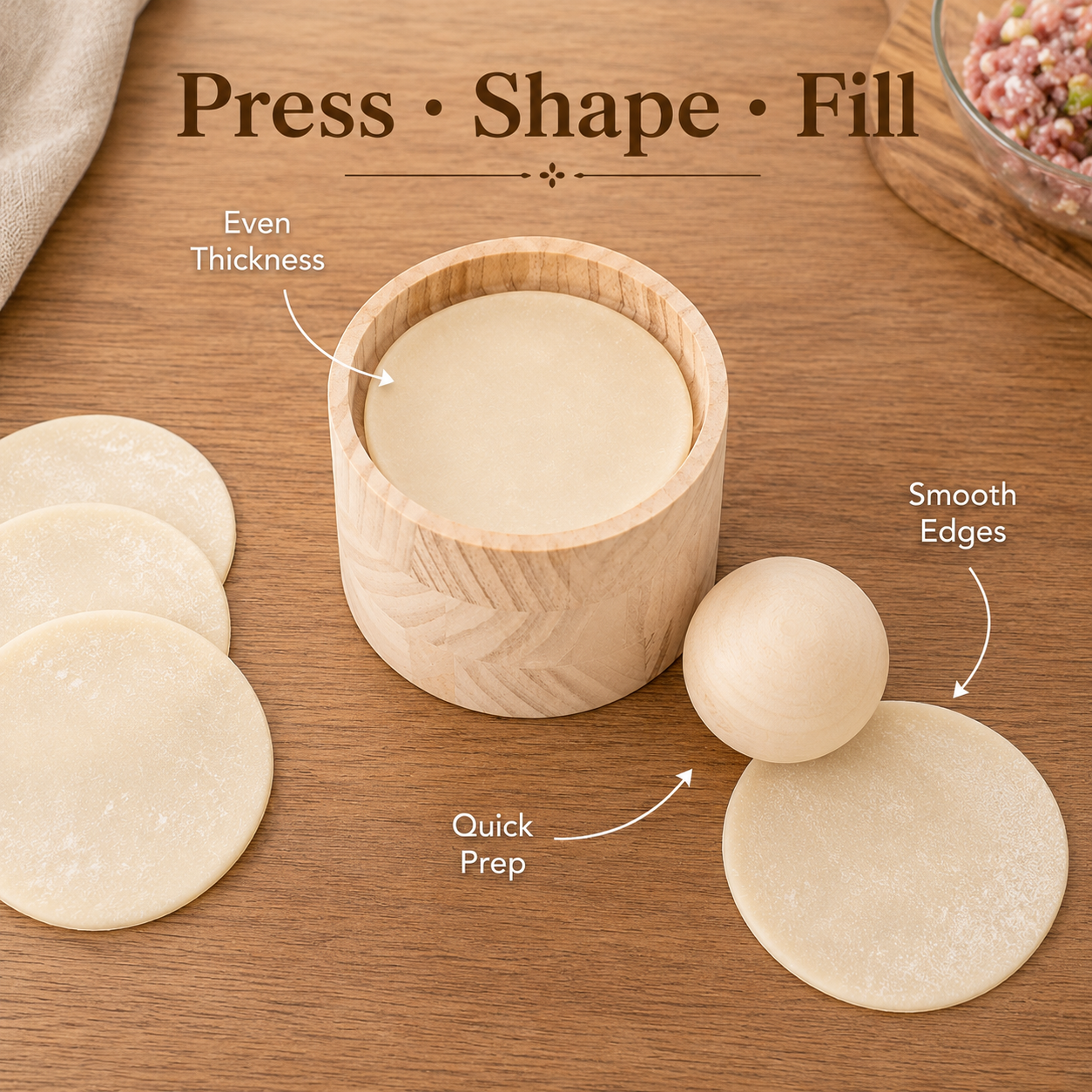 Wooden Plum Maker