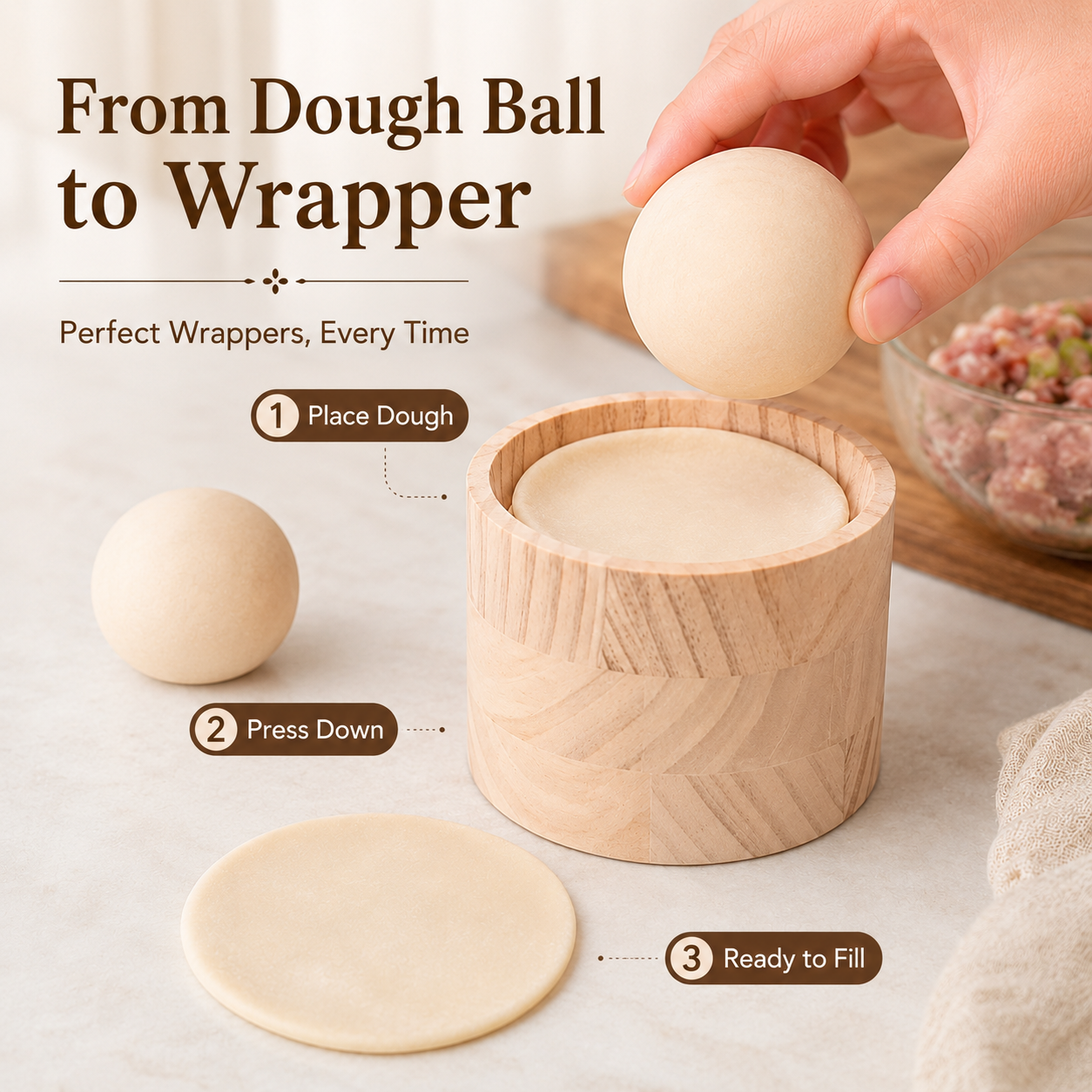 Wooden Plum Maker