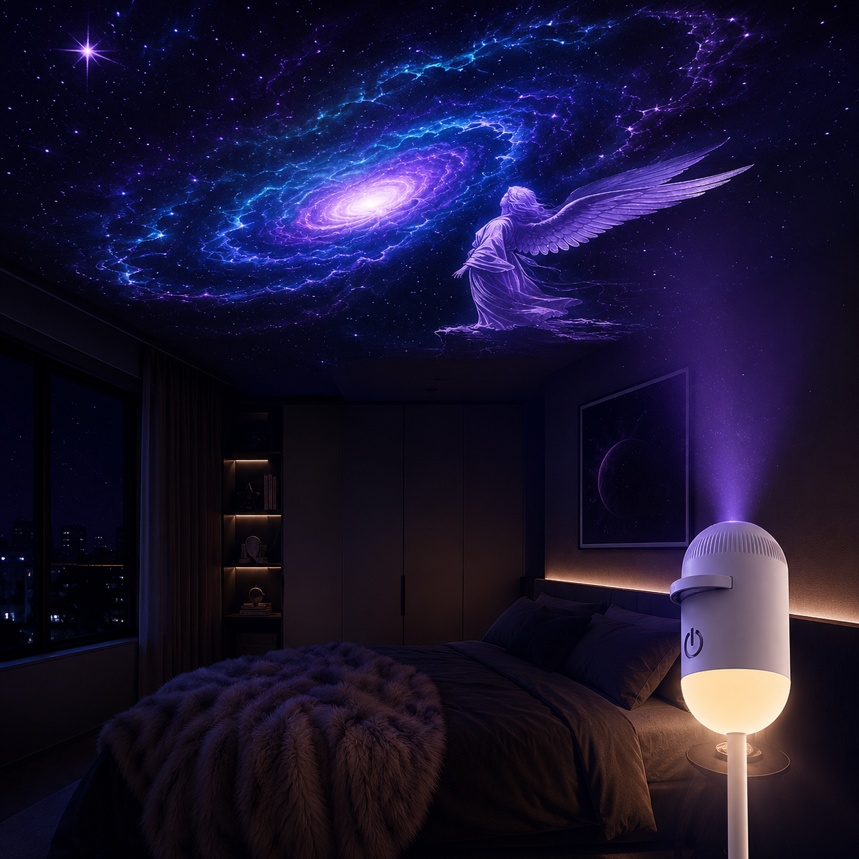 Aurora Galaxy Projection Lamp