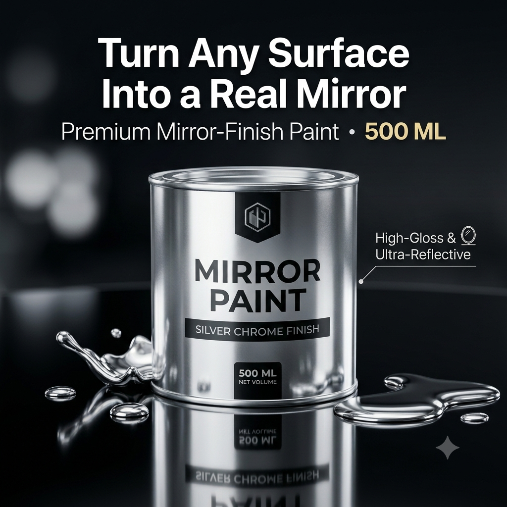 Silver Looking Mirror Paint ( China import )