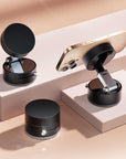 Magnetic suction mobile phone holder