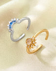 2 in 1 Sun and Moon Ring