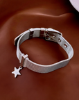 Y2K Star Pendant Adjustable Bracelet