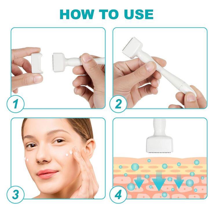 Derma Stamp 140A Micro Needling Tool For Hair, Skin And Acne