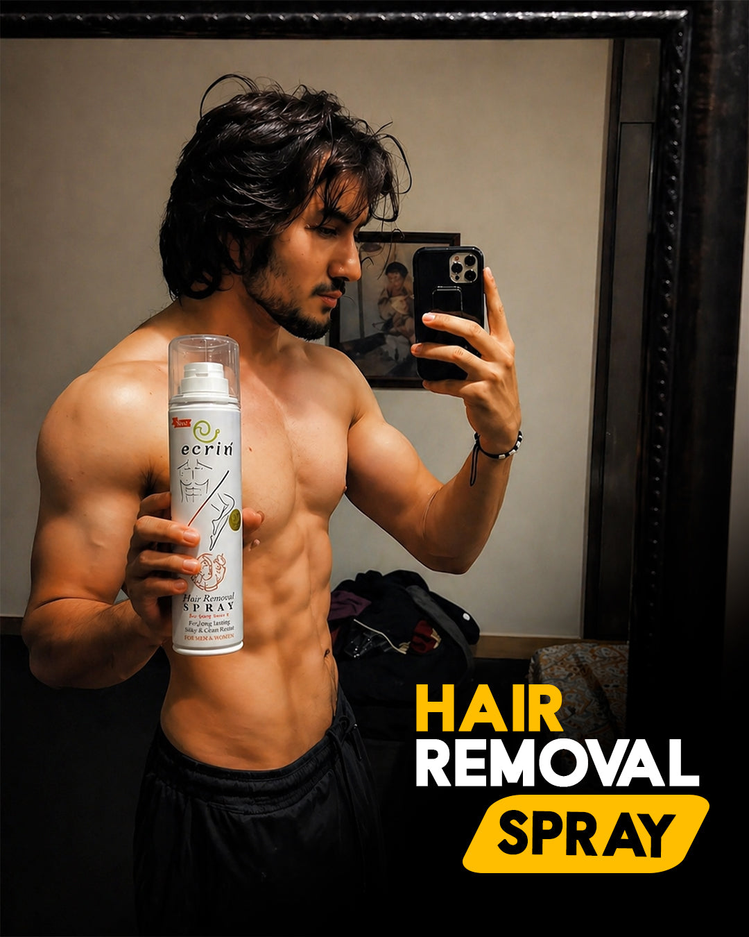 Hair Removal Foaming Spray (for men &amp; women)