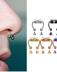 Non Piercing Nose Septum Hoop