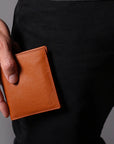 Leather Bifold Wallet with RFID Protection