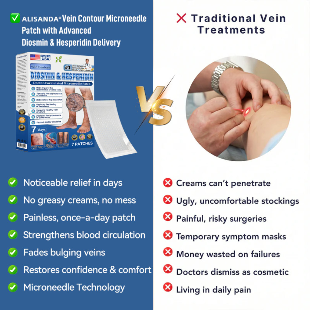 Varicose VeinTarget Microneedle Patch