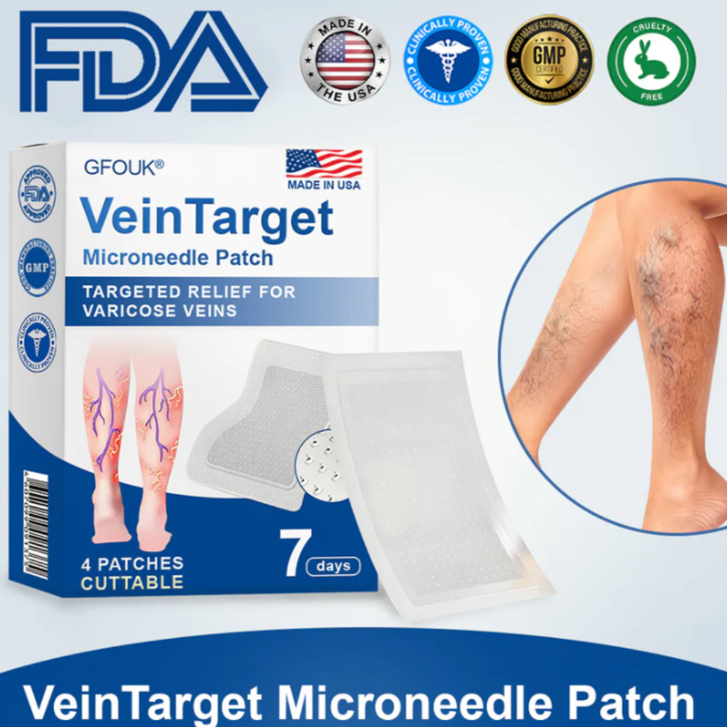 Varicose VeinTarget Microneedle Patch
