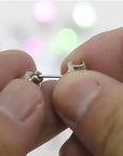 LED Ear Studs Ring Shinning Light