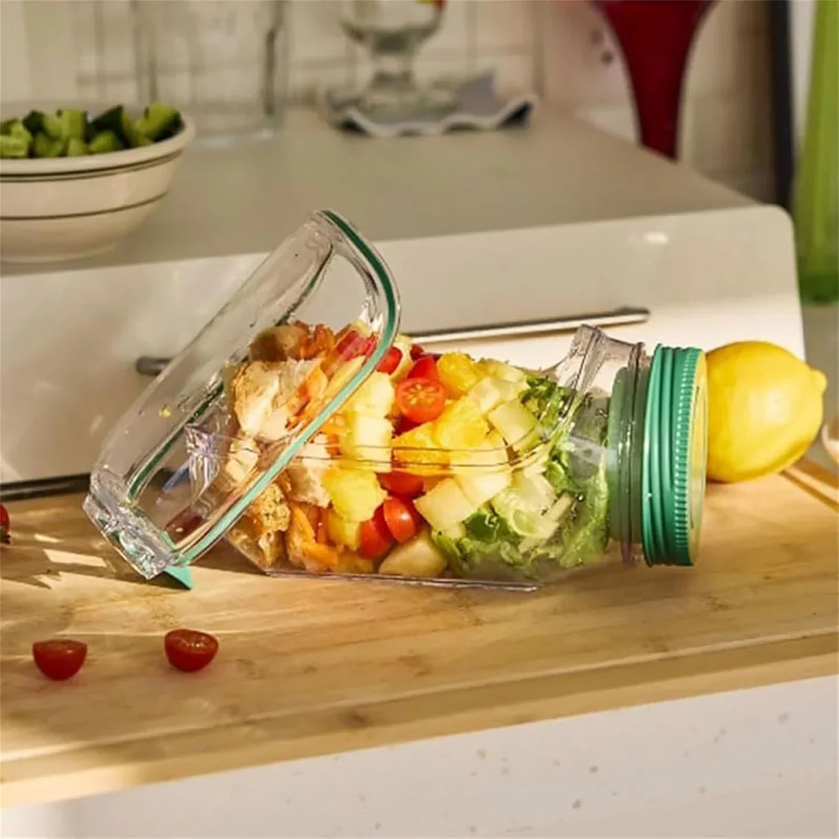 NutriFresh All-in-One Salad Jar