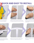 Retractable Magnetic Mosquito Door Screen