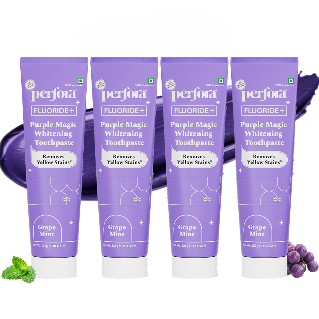 Perfora Purple Magic Whitening Toothpaste