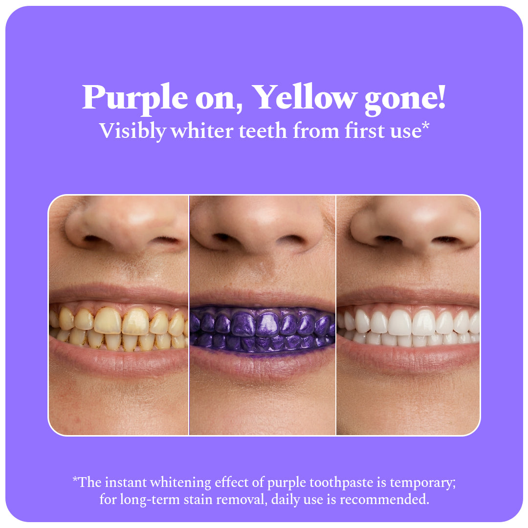 Perfora Purple Magic Whitening Toothpaste