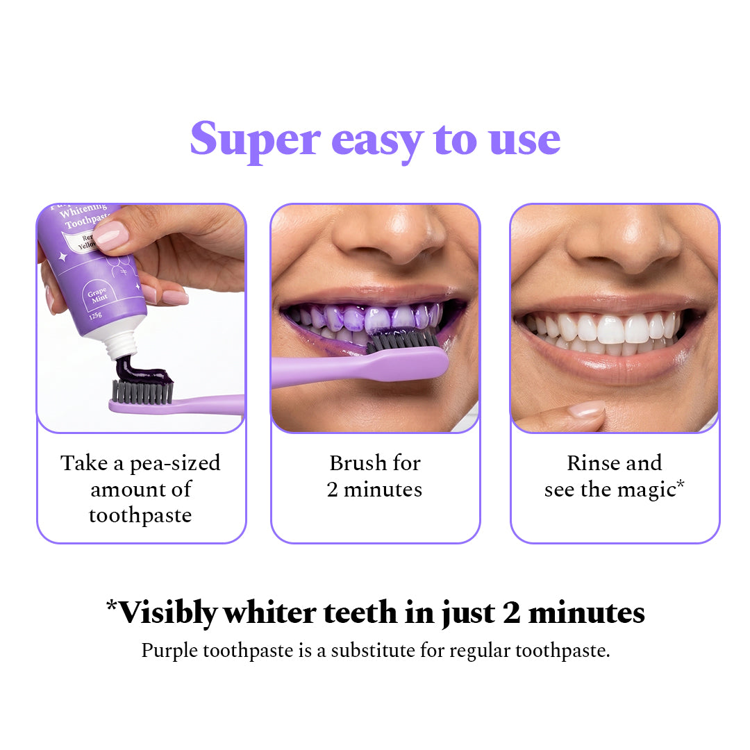 Perfora Purple Magic Whitening Toothpaste