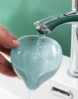 Drain Soap Holder Leaf Shape Soap Box