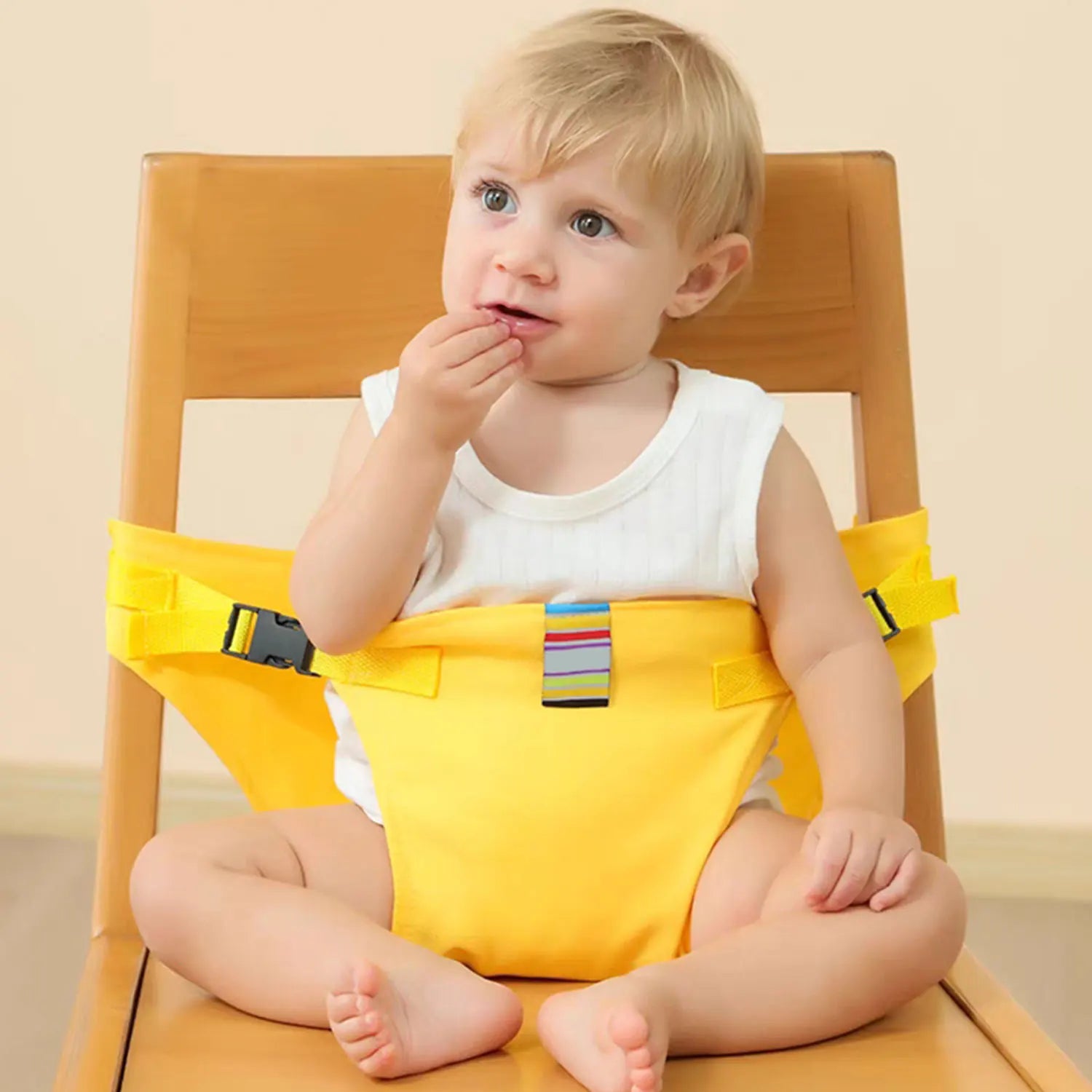 Child Seat Harness Foldable &amp; Portable Baby Meal Strap