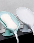Drain Soap Holder Leaf Shape Soap Box