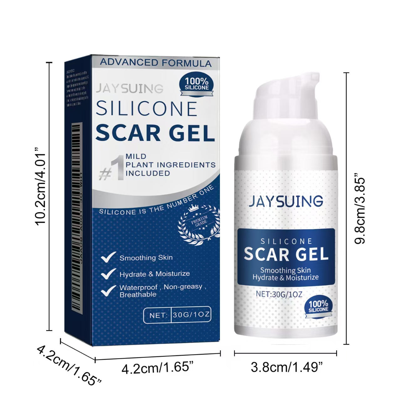 Silicone Scar Gel repair Old and New Scars