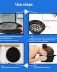 Face Ice Bath Silicone Bowl