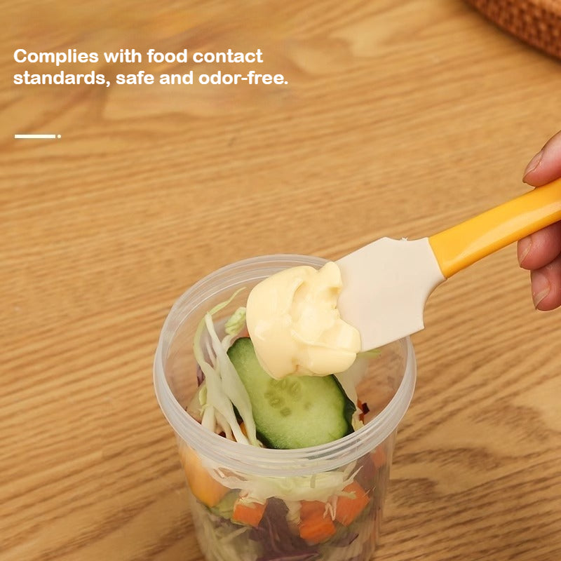 Silicone Jam Shovel and Can Opener Cream Spatula