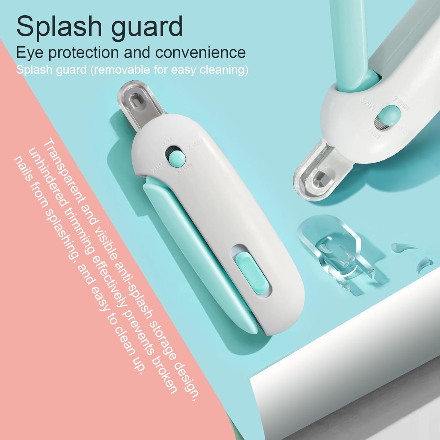 Professional Pet Nail Clippers with Adjustable Hole
