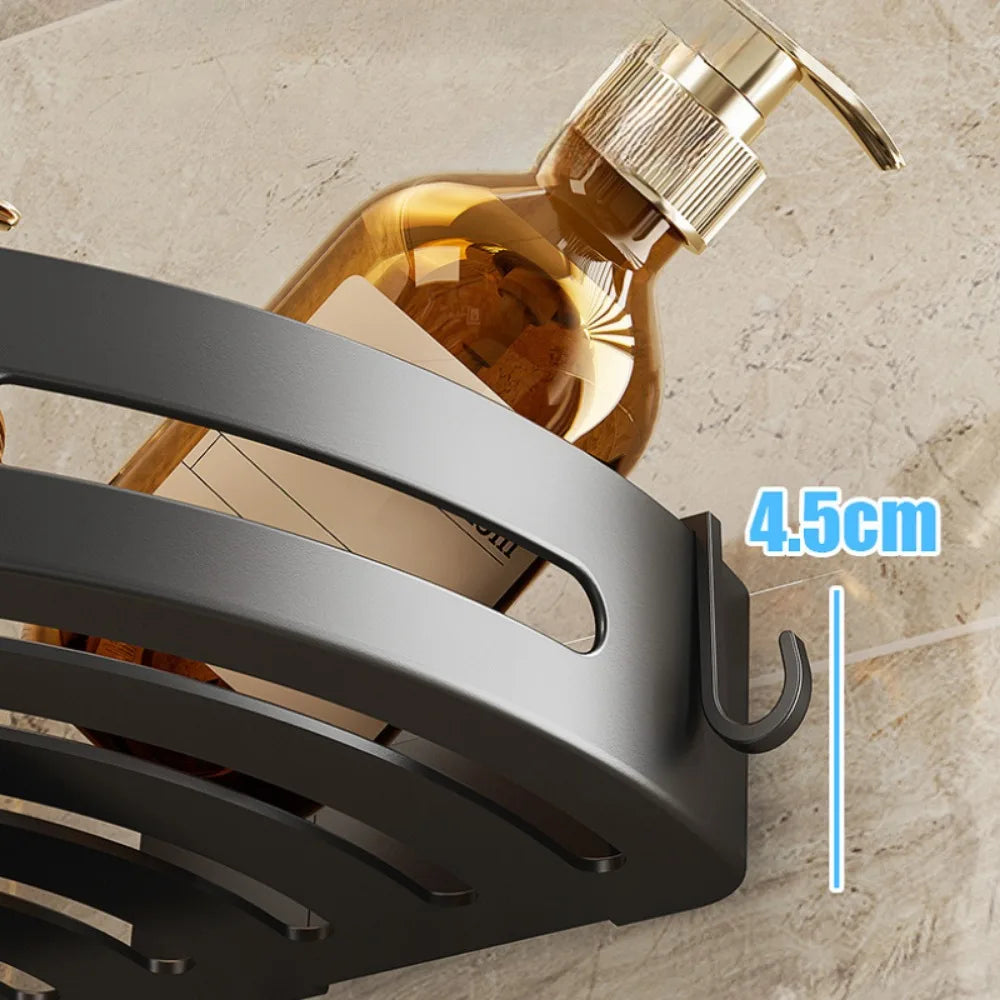 Adhesive Bathroom Shampoo Holder Shelves