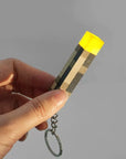 Minecraft Torch Keychain