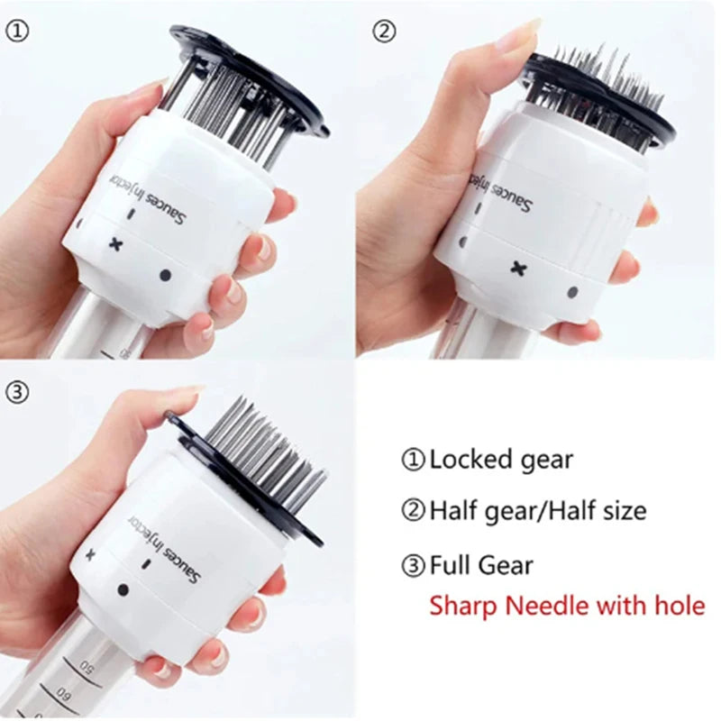 2 In 1 Meat Marinade Injector