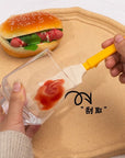 Silicone Jam Shovel and Can Opener Cream Spatula