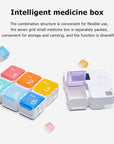7-Days Pill Organizer Box with Medicine Reminder Alarm