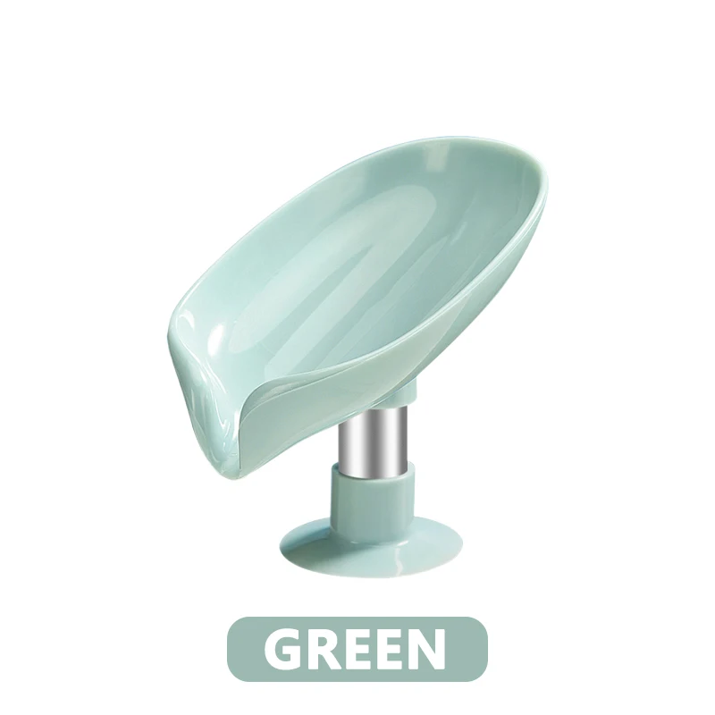 Drain Soap Holder Leaf Shape Soap Box