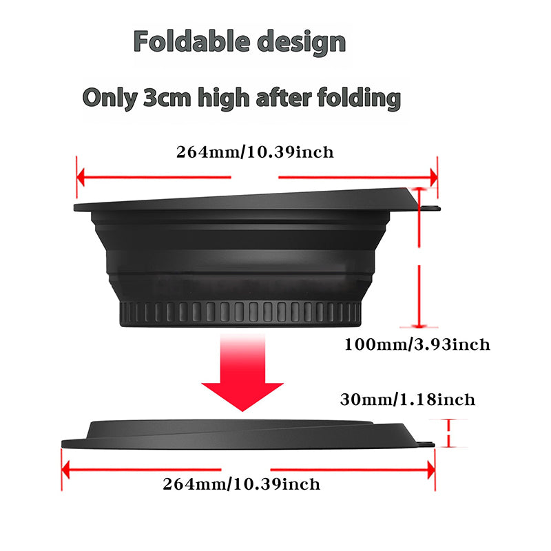 Face Ice Bath Silicone Bowl