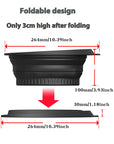 Face Ice Bath Silicone Bowl