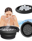 Face Ice Bath Silicone Bowl