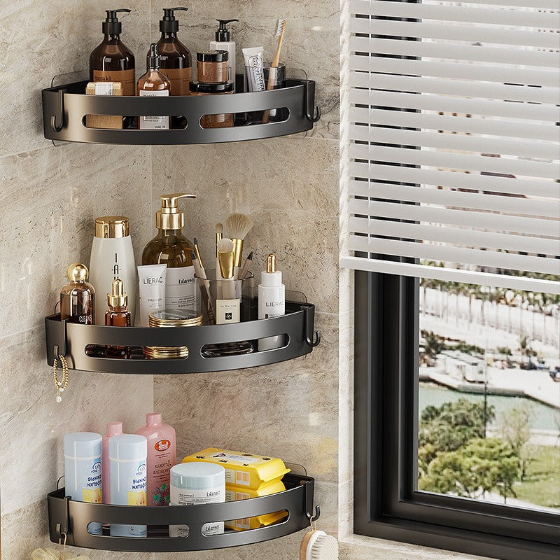 Adhesive Bathroom Shampoo Holder Shelves