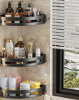 Adhesive Bathroom Shampoo Holder Shelves