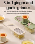3-in-1 Multifunctional Ginger and Garlic Grinder