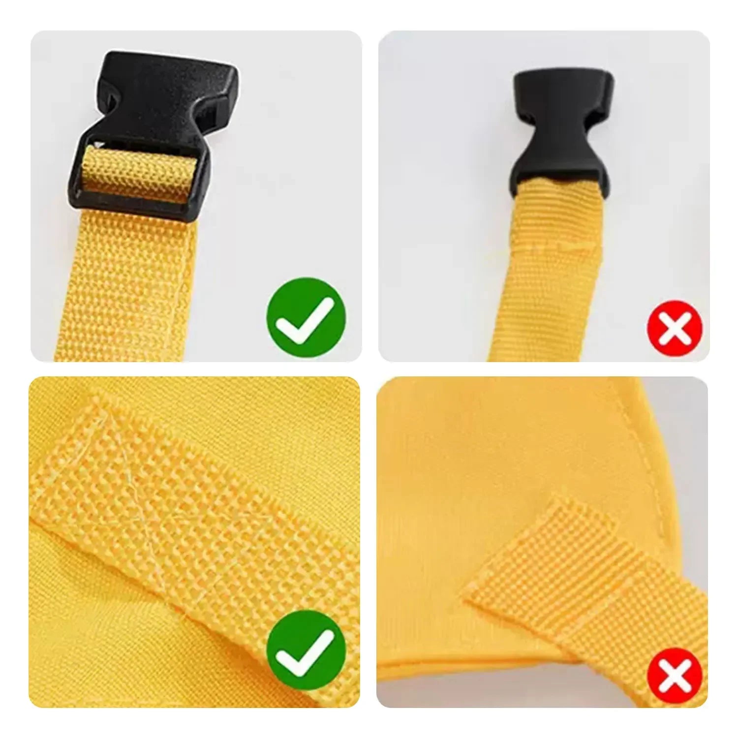 Child Seat Harness Foldable &amp; Portable Baby Meal Strap